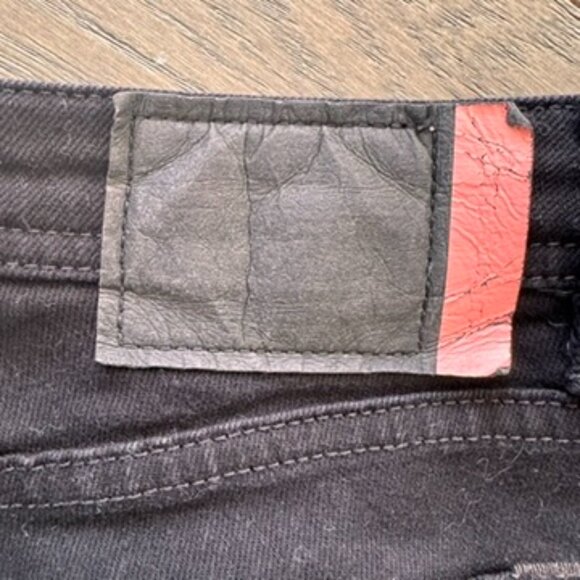 Acne Studios Bla Konst Peg Jeans Black - Picture 5 of 10